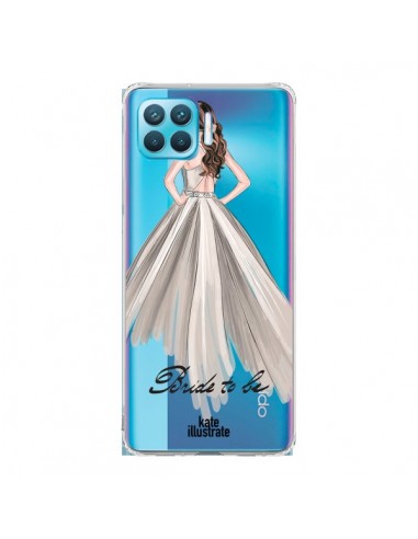 Coque Oppo Reno4 Lite Bride To Be Mariée Mariage Transparente - kateillustrate