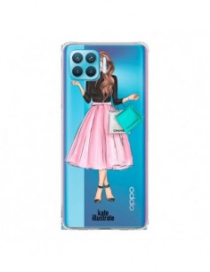 Coque Oppo Reno4 Lite Shopping Time Transparente -...