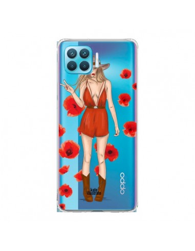 Coque Oppo Reno4 Lite Young Wild and Free Coachella Transparente - kateillustrate