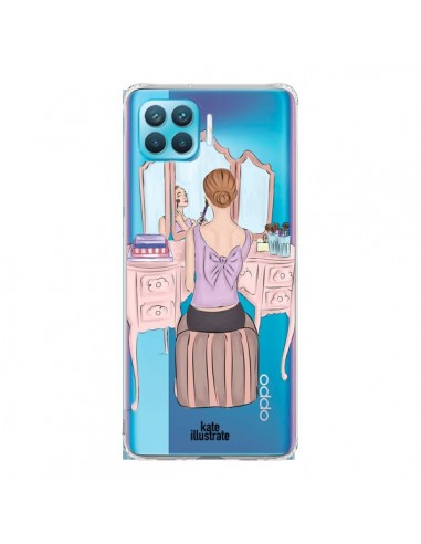 Coque Oppo Reno4 Lite Vanity Coiffeuse Make Up Transparente - kateillustrate