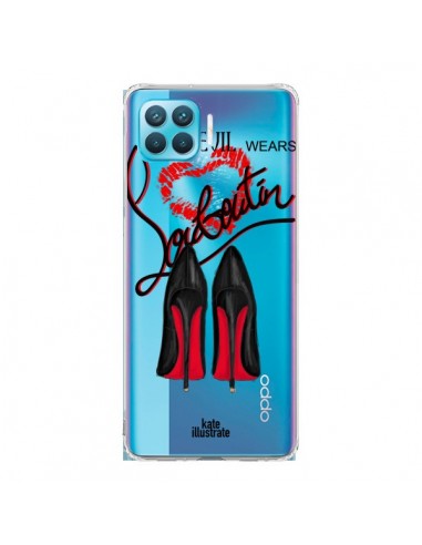 Coque Oppo Reno4 Lite The Devil Wears Shoes Demon Chaussures Transparente - kateillustrate