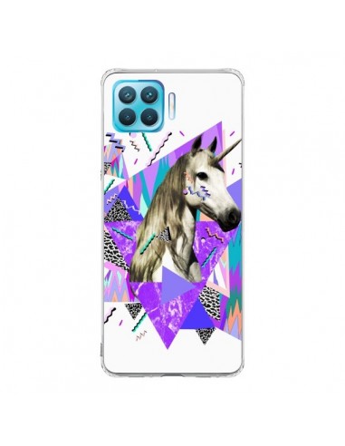 Coque Oppo Reno4 Lite Licorne Unicorn Azteque - Kris Tate