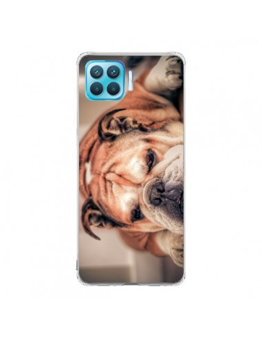 Coque Oppo Reno4 Lite Chien Bulldog Dog - Laetitia