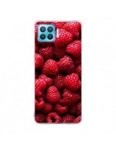Coque Oppo Reno4 Lite Framboise Raspberry Fruit - Laetitia