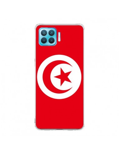 Coque Oppo Reno4 Lite Drapeau Tunisie Tunisien - Laetitia