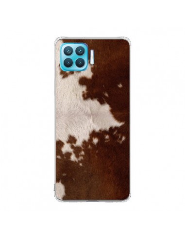 Coque Oppo Reno4 Lite Vache Cow - Laetitia