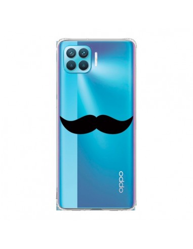 Coque Oppo Reno4 Lite Moustache Movember Transparente - Laetitia