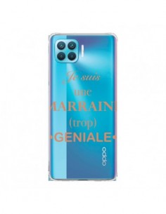 Coque Oppo Reno4 Lite Je suis une marraine trop géniale...