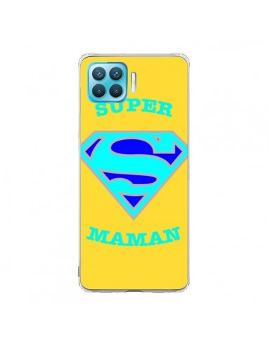 Coque Oppo Reno4 Lite Super Maman Superman - Laetitia