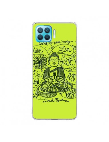 Coque Oppo Reno4 Lite Buddha Listen to your body Love Zen Relax - Leellouebrigitte