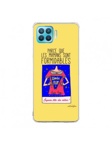 Coque Oppo Reno4 Lite Parce que les mamans sont formidables Fête des Mères - Leellouebrigitte