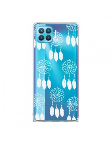 Coque Oppo Reno4 Lite Attrape Rêves Blanc Dreamcatcher Mini Transparente - Petit Griffin