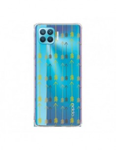 Coque Oppo Reno4 Lite Fleche Arrow Transparente - Petit...