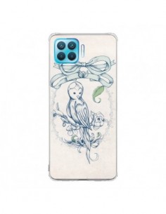 Coque Oppo Reno4 Lite Bird Oiseau Mignon Vintage - Lassana