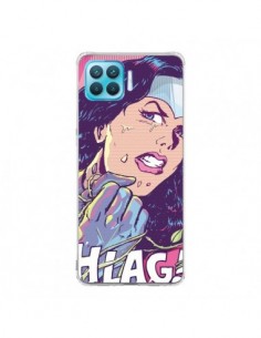 Coque Oppo Reno4 Lite Girl Shlag Comics BD - Lassana