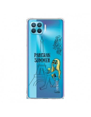 Coque Oppo Reno4 Lite Parisian Summer Ete Parisien Transparente - Lolo Santo