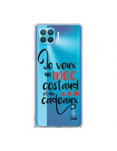 Coque Oppo Reno4 Lite Je veux un mec costaud et des...