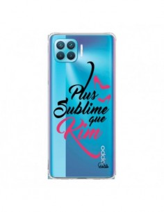 Coque Oppo Reno4 Lite Plus sublime que Kim Transparente -...