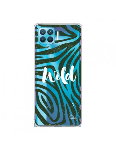 Coque Oppo Reno4 Lite Wild Zebre Jungle Transparente - Lolo Santo