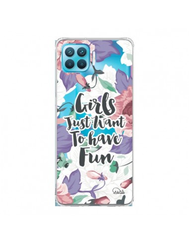 Coque Oppo Reno4 Lite Girls Fun Transparente - Lolo Santo