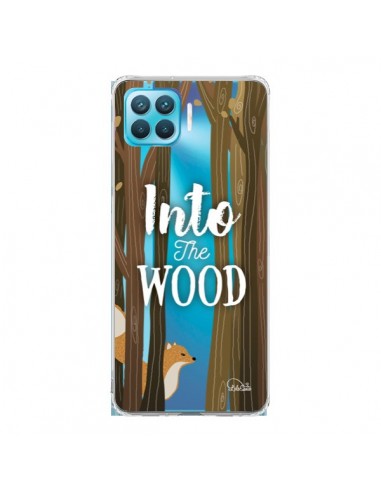 Coque Oppo Reno4 Lite Into The Wild Renard Bois Transparente - Lolo Santo