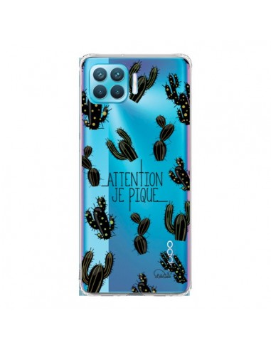 Coque Oppo Reno4 Lite Cactus Je Pique Transparente - Lolo Santo