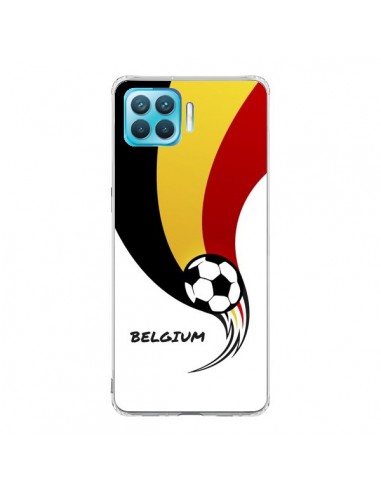 Coque Oppo Reno4 Lite Equipe Belgique Belgium Football - Madotta