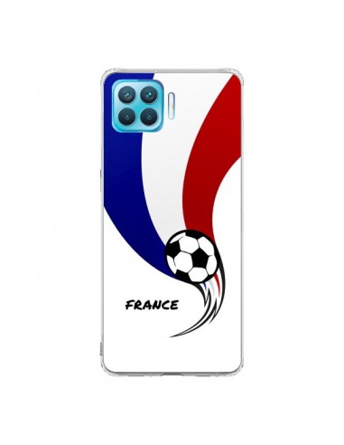 Coque Oppo Reno4 Lite Equipe France Ballon Football - Madotta