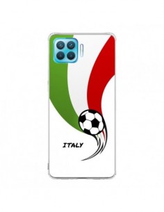 Coque Oppo Reno4 Lite Equipe Italie Italia Football -...