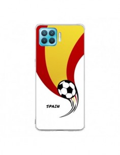 Coque Oppo Reno4 Lite Equipe Espagne Spain Football -...