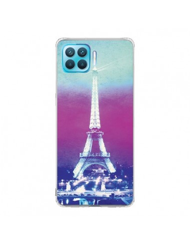 Coque Oppo Reno4 Lite Tour Eiffel Night - Mary Nesrala