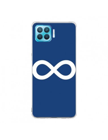 Coque Oppo Reno4 Lite Infini Navy Blue Infinity - Mary Nesrala