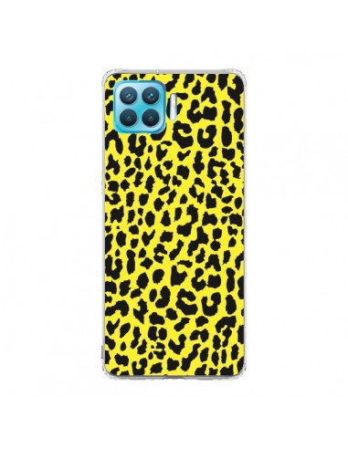 Coque Oppo Reno4 Lite Leopard Jaune - Mary Nesrala