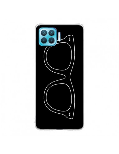 Coque Oppo Reno4 Lite Lunettes Noires - Mary Nesrala