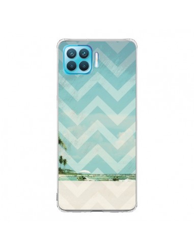 Coque Oppo Reno4 Lite Chevron Beach Dreams Triangle Azteque - Mary Nesrala