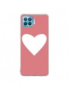 Coque Oppo Reno4 Lite Coeur Corail - Mary Nesrala