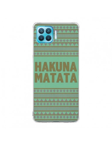 Coque Oppo Reno4 Lite Hakuna Matata Roi Lion - Mary Nesrala