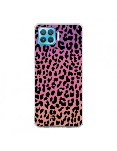 Coque Oppo Reno4 Lite Leopard Hot Rose Corail - Mary Nesrala