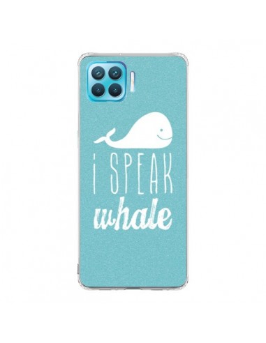 Coque Oppo Reno4 Lite I Speak Whale Baleine - Mary Nesrala