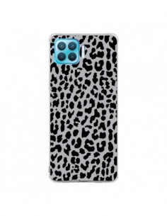 Coque Oppo Reno4 Lite Leopard Gris Neon - Mary Nesrala