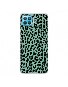 Coque Oppo Reno4 Lite Leopard Mint Vert Neon - Mary Nesrala