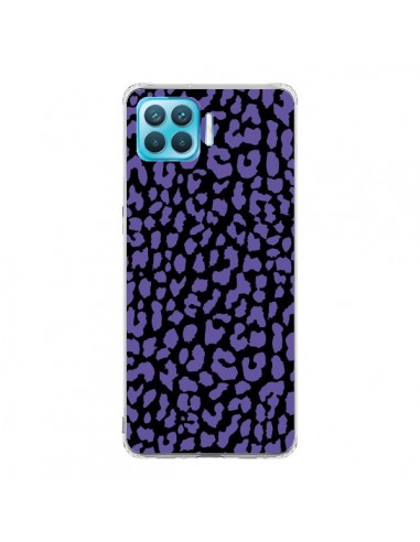 Coque Oppo Reno4 Lite Leopard Violet - Mary Nesrala