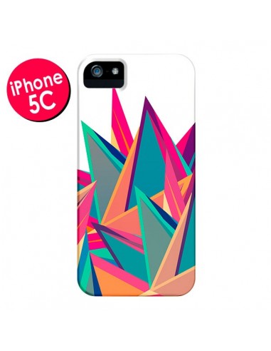 Coque Triangles Intensive Pic Azteque pour iPhone 5C - Eleaxart