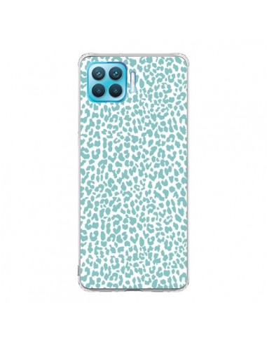 Coque Oppo Reno4 Lite Leopard Turquoise - Mary Nesrala