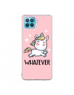 Coque Oppo Reno4 Lite Licorne Whatever - Maryline Cazenave