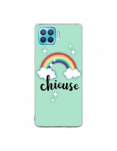 Coque Oppo Reno4 Lite Chieuse Arc en Ciel - Maryline...