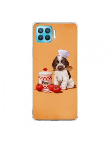 Coque Oppo Reno4 Lite Chien Dog Pates Pasta Cuisinier - Maryline Cazenave