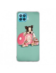 Coque Oppo Reno4 Lite Chien Dog Cupcakes Gateau Boite -...