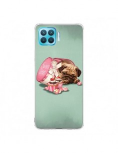 Coque Oppo Reno4 Lite Chien Dog Cupcakes Gateau Bonbon...