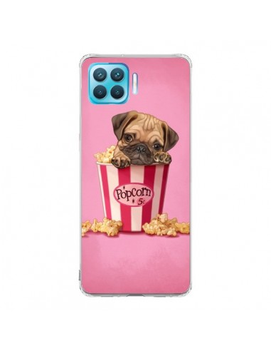 Coque Oppo Reno4 Lite Chien Dog Popcorn Film - Maryline Cazenave